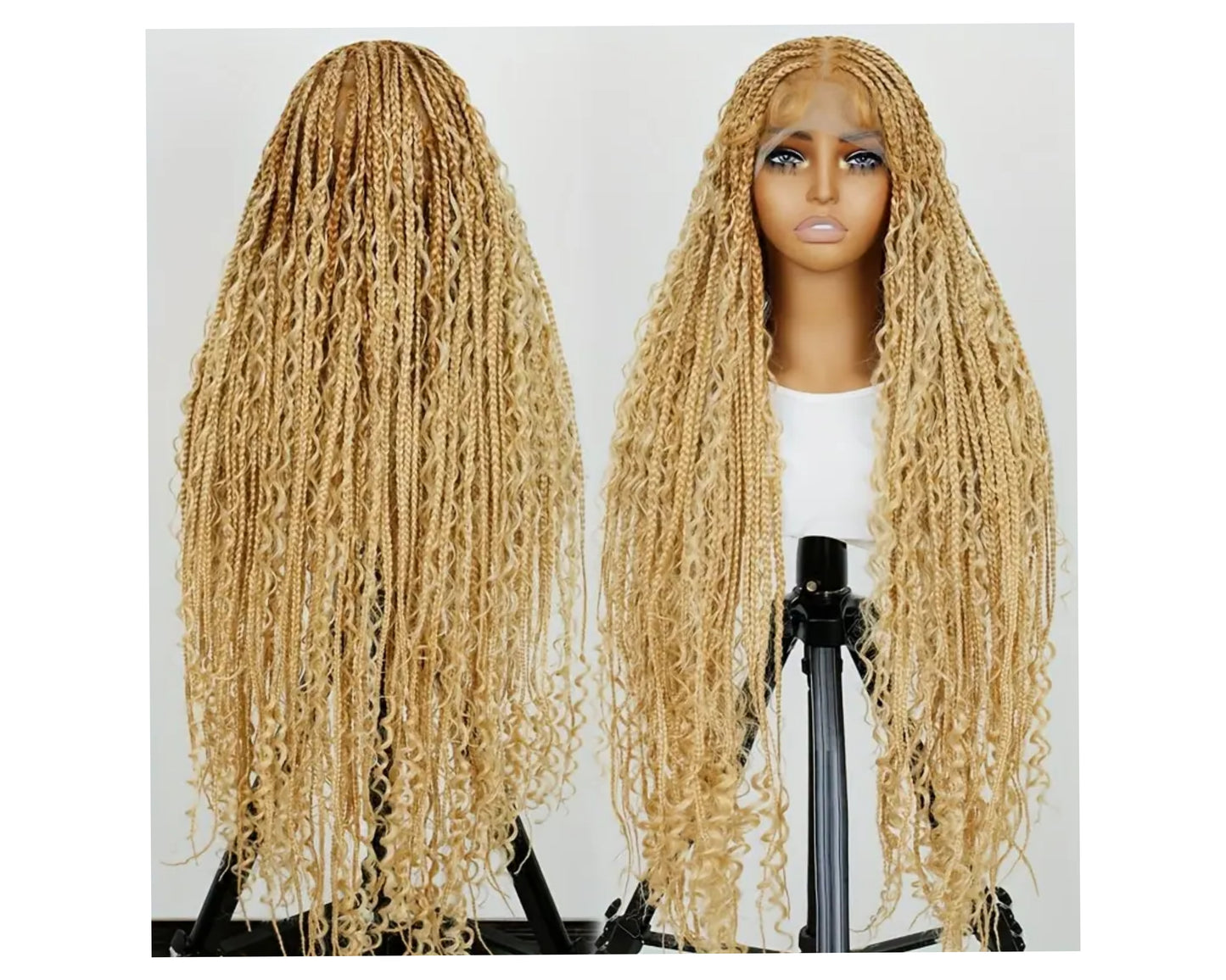 Bali girl Bohemian 36 inch boho lace braid wig