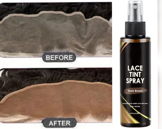 What Lace? Lace tint spray quick dry and skin match spray