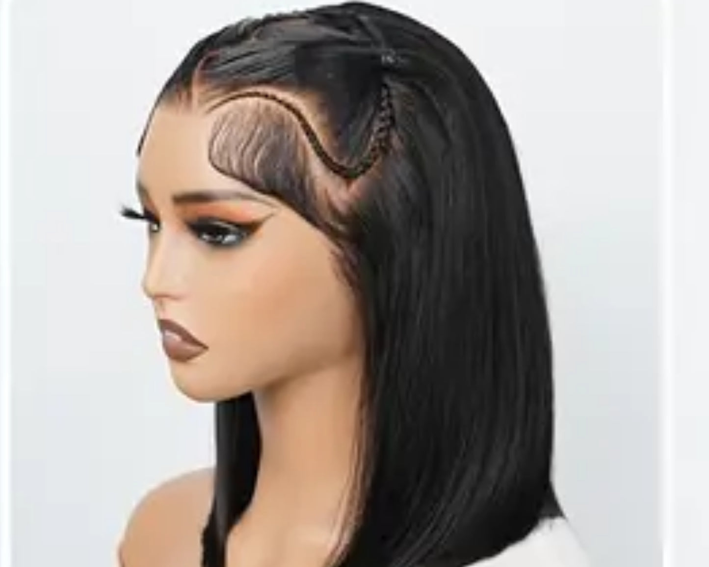 Ari pre styled Bob lace Wig pre Bleached ready to wear wig