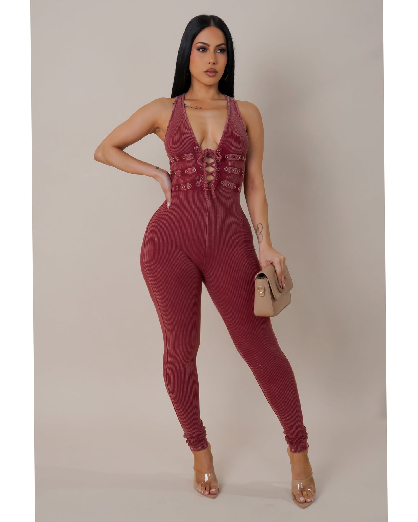 I'm always first jumpsuit