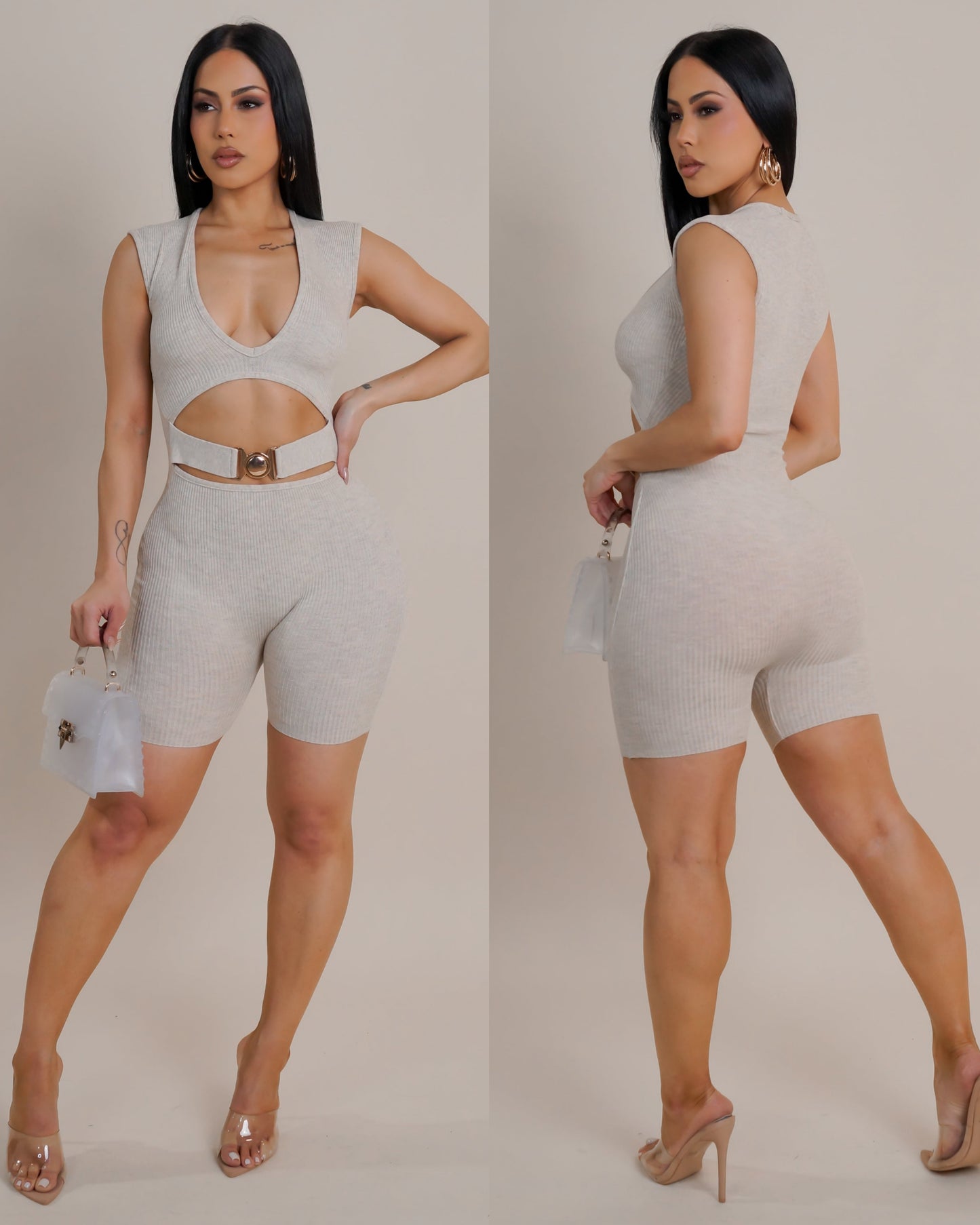 Our lil Secret Romper