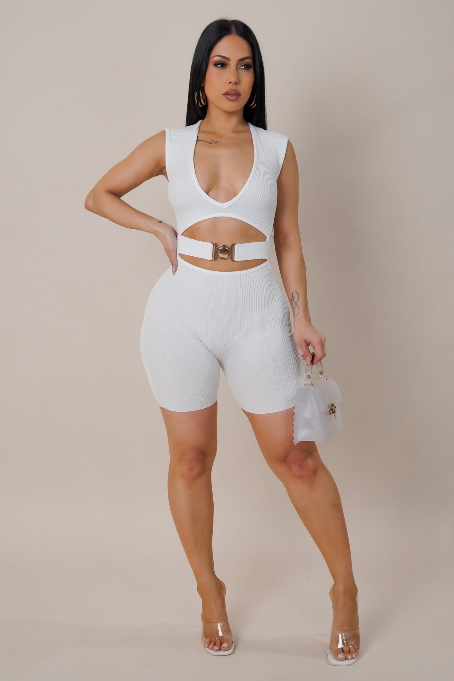 Our lil Secret Romper