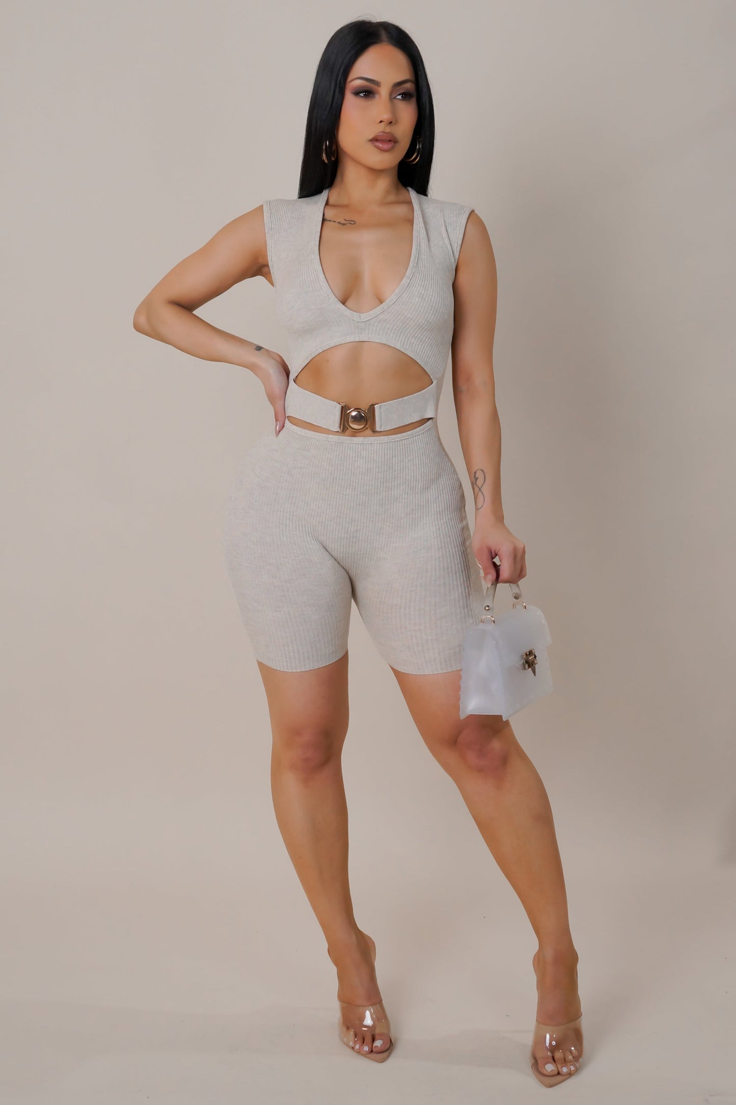 Our lil Secret Romper