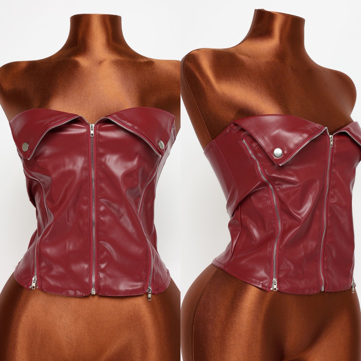 He folded for me tube top