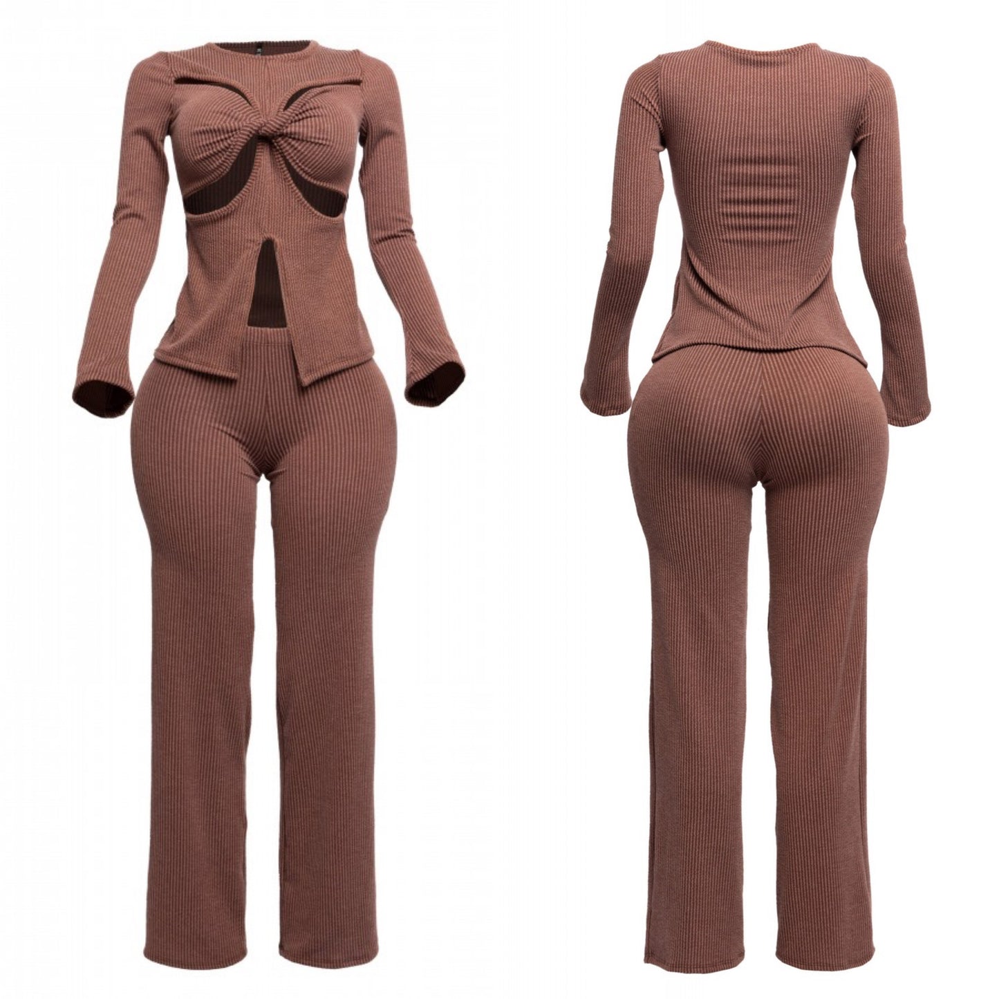 Ari 2 piece set ribbed
