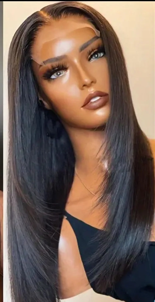 Butterfly 13x4 lace wig reddish brown custom color by The hair plug
