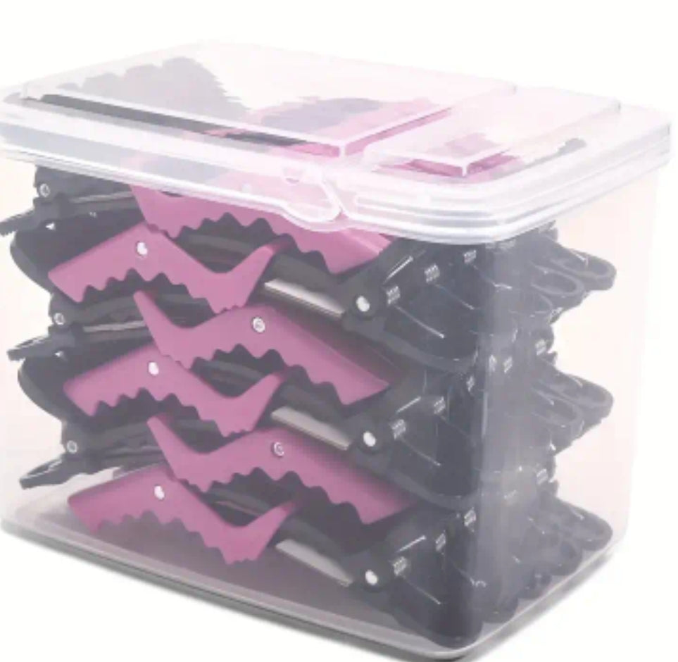 Secure hold hair clips for Wigs, waves and natural hair Set of 6