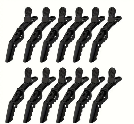 Secure hold hair clips for Wigs, waves and natural hair Set of 6