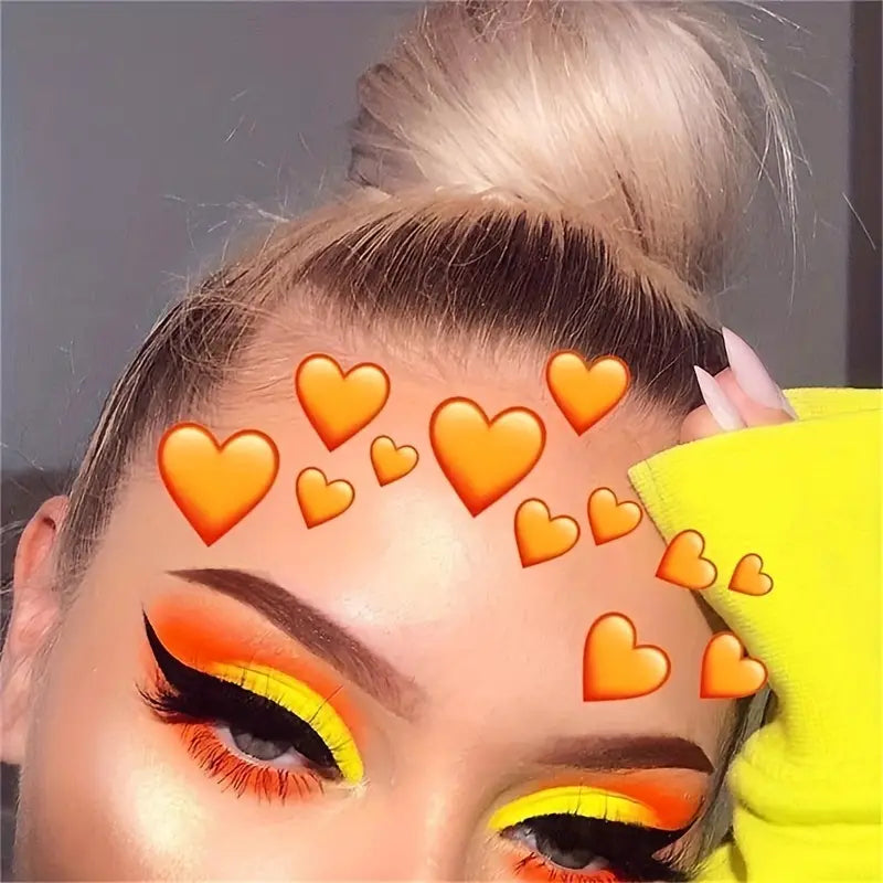 Neon pigmented beauty powder