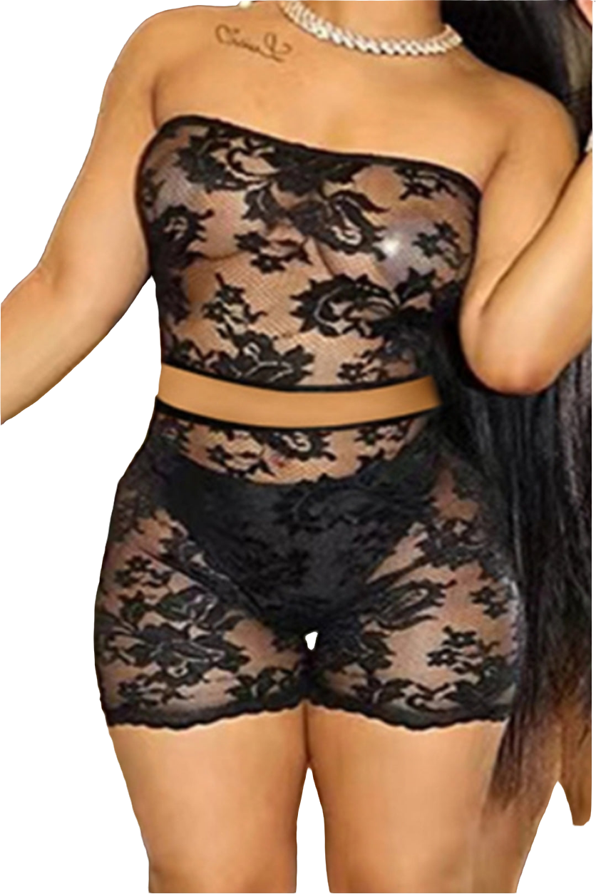 Lace nights 2 pc set