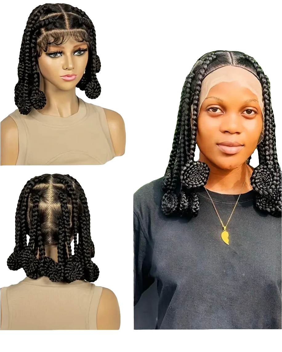Niara short braid wig
