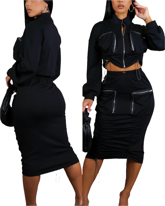 Quick seller⚡️Living my dreams skirt set