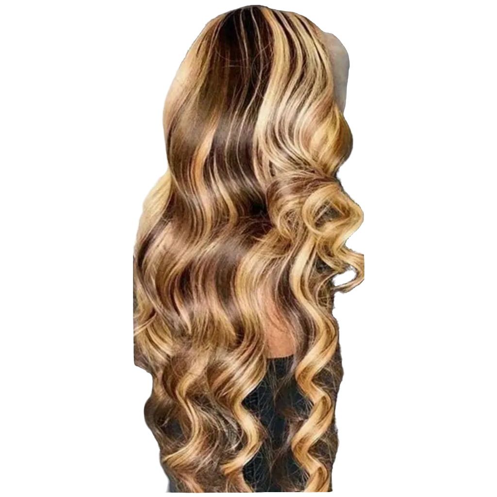 Kaydence glueless lace 13x4 pre plucked 4/27 highlights