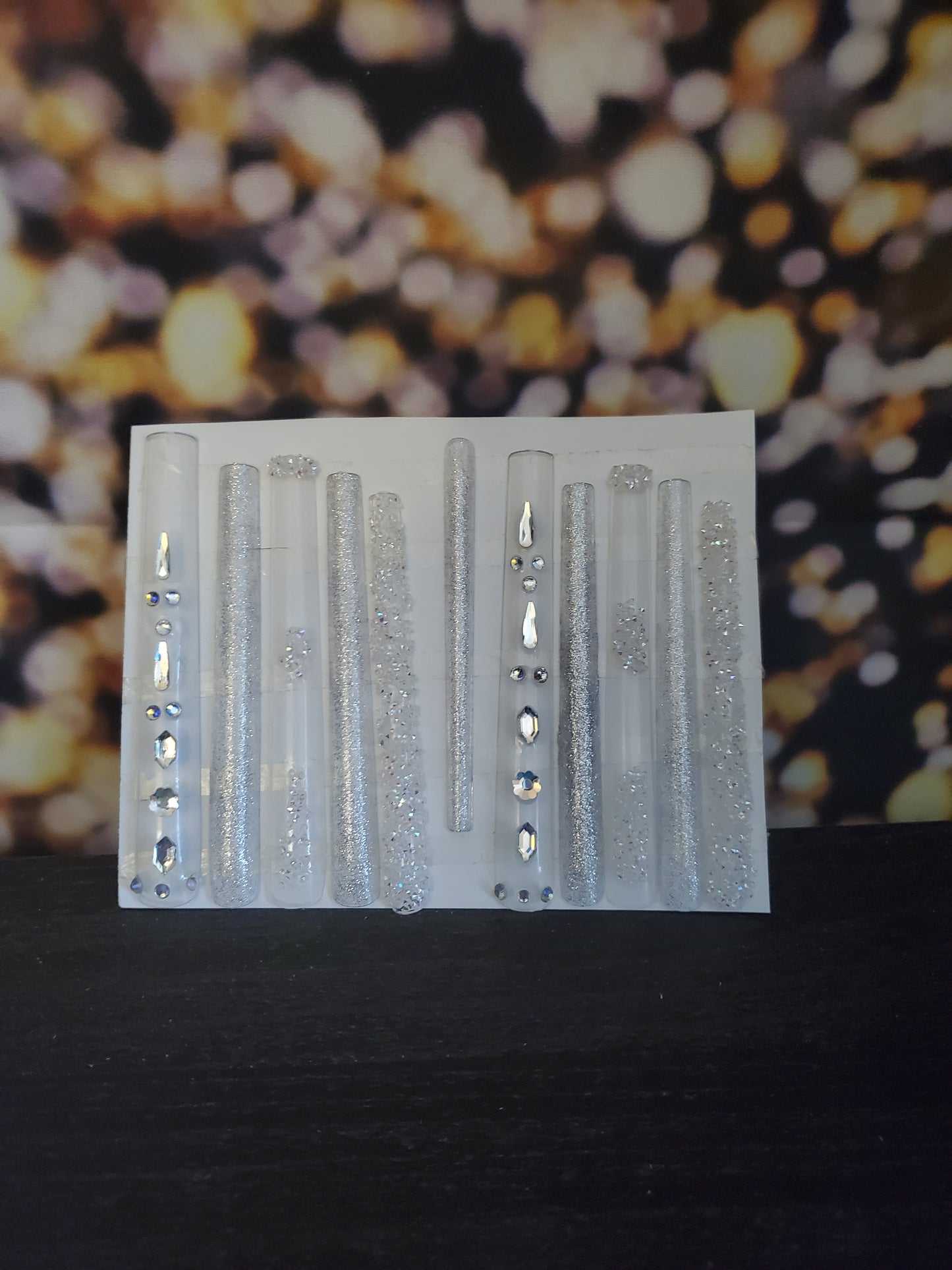 Renaissance press on nails extended nails